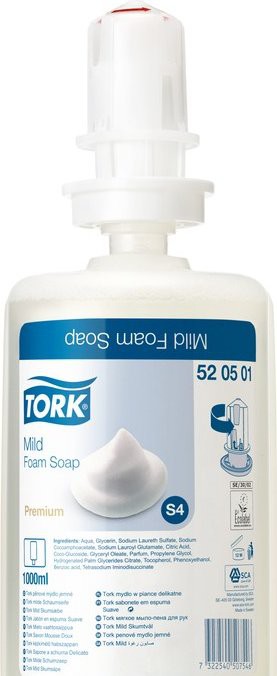 TORK pěnové mýdlo 1litr č.52 05 01 | Toaletní mycí prostředky - Tekutá mýdla - Bez dávkovače TORK pěnové mýdlo 1litr č.52 05 01 | Toaletní mycí prostředky - Tekutá mýdla - Bez dávkovače
